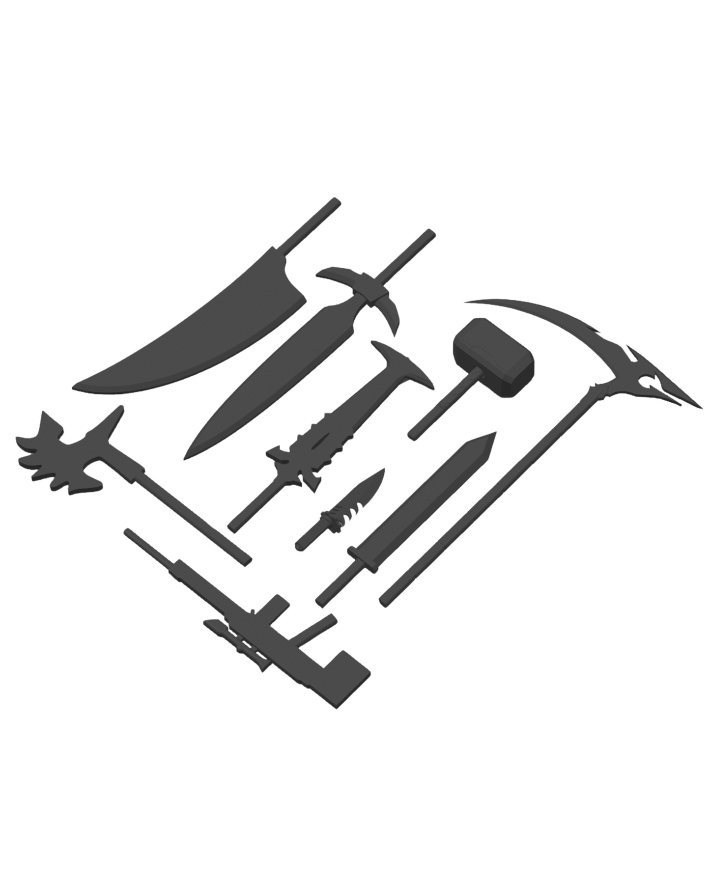 Extra Weapon set